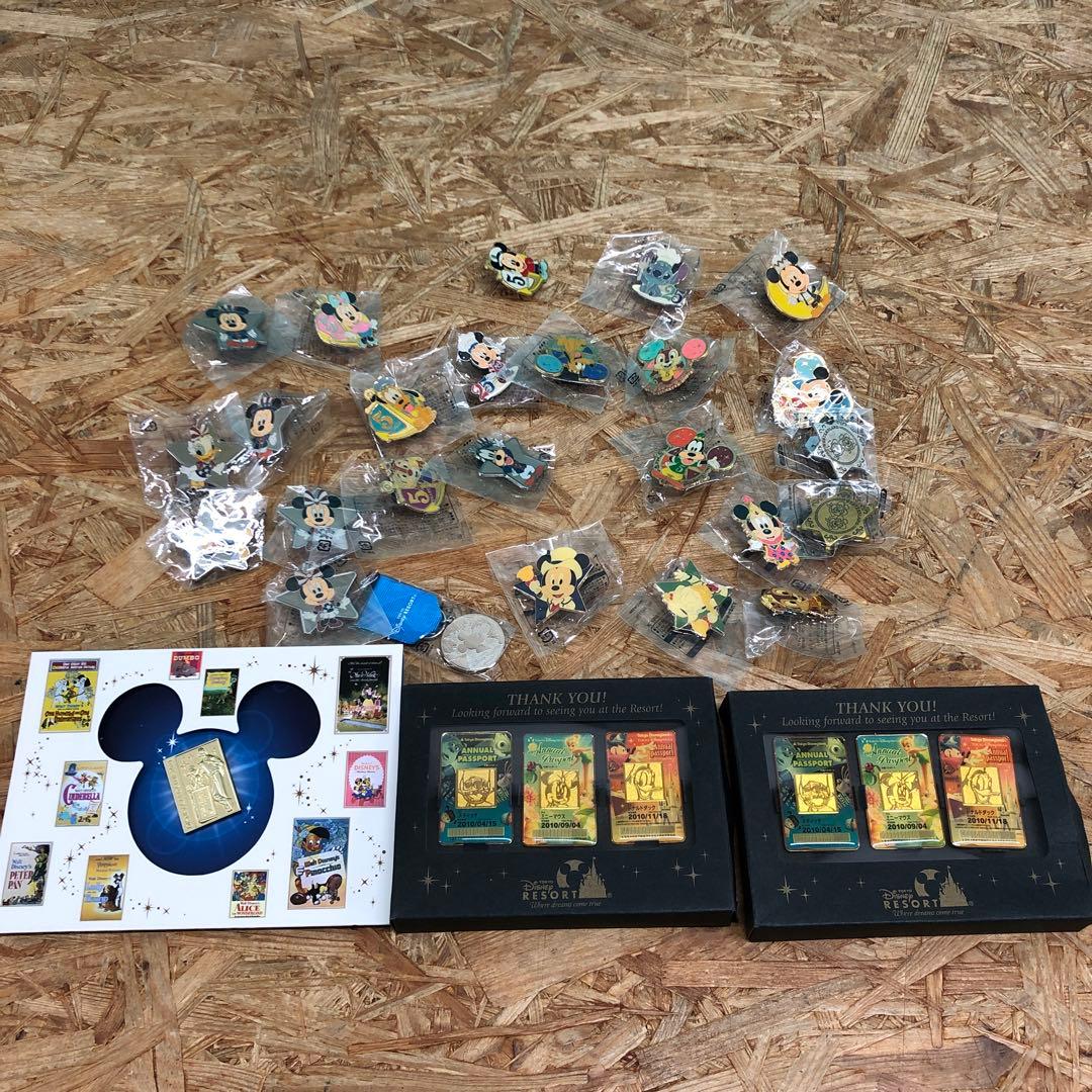 M4440 ディズニー 記念 ピンバッチ まとめ売り