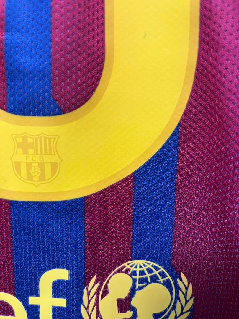 選手支給品バルセロナ メッシ 11/12 UCL ユニフォーム