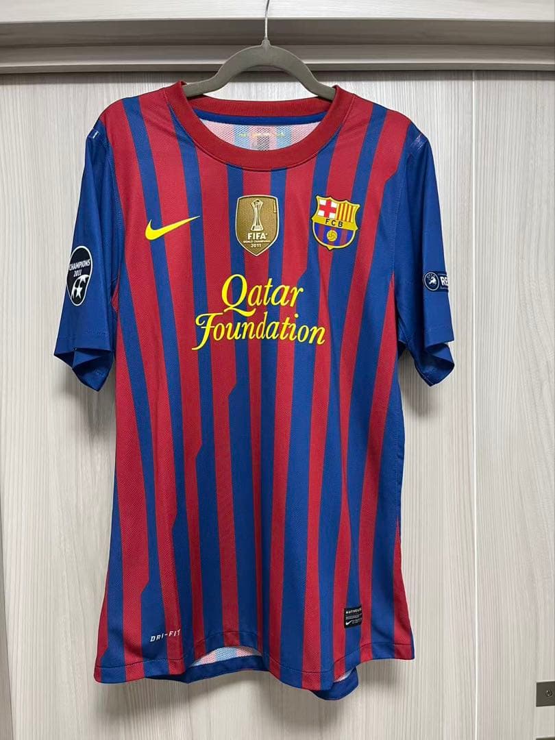 選手支給品バルセロナ メッシ 11/12 UCL ユニフォーム