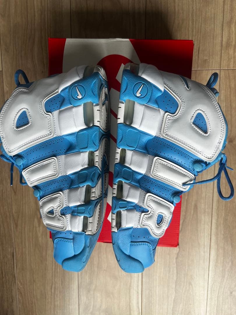 More Uptempo モアアップテンポ　ユニバーシティブルー　27cm