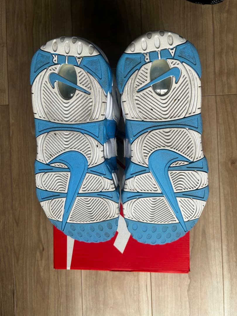 More Uptempo モアアップテンポ　ユニバーシティブルー　27cm