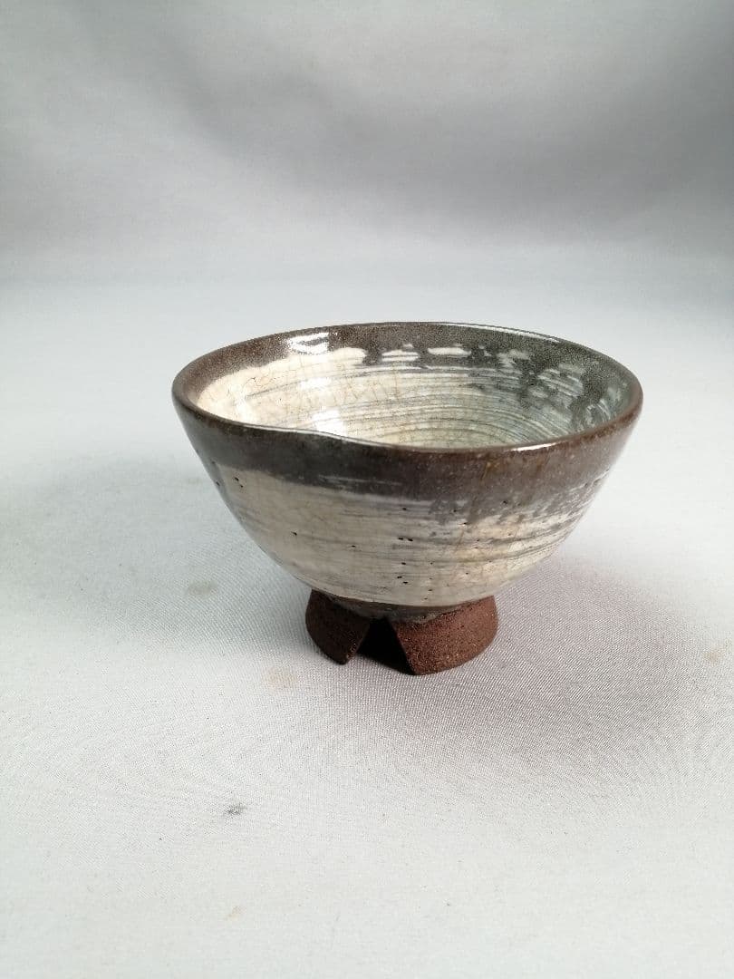 【茶道具】時代籠茶箱 茶道具セット付属　茶箱149