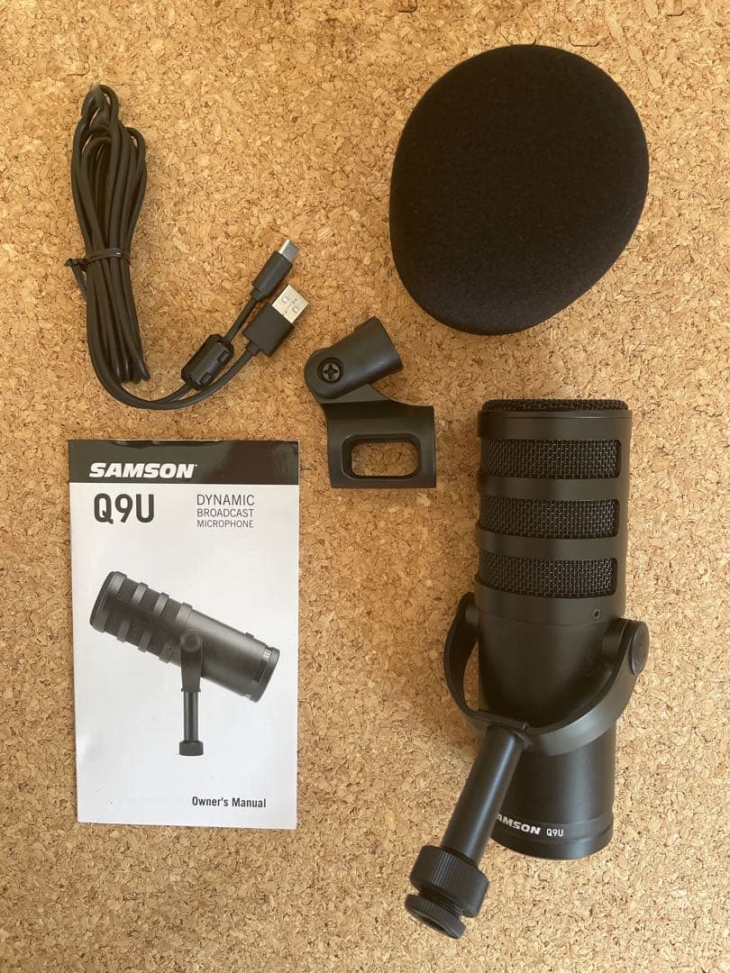 SAMSON Q9U ダイナミックマイク USB接続