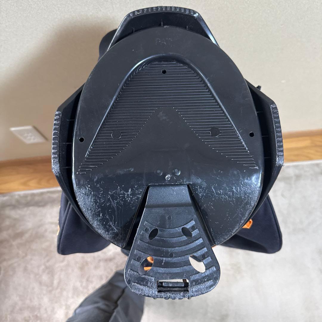 BRIEFING スタンド式キャディバッグ ブラック/オレンジ