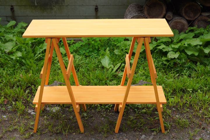 ウッドシェルフ　ウッドラック　白木色(塗装済)