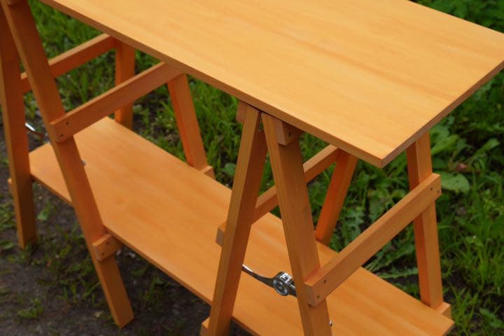 ウッドシェルフ　ウッドラック　白木色(塗装済)