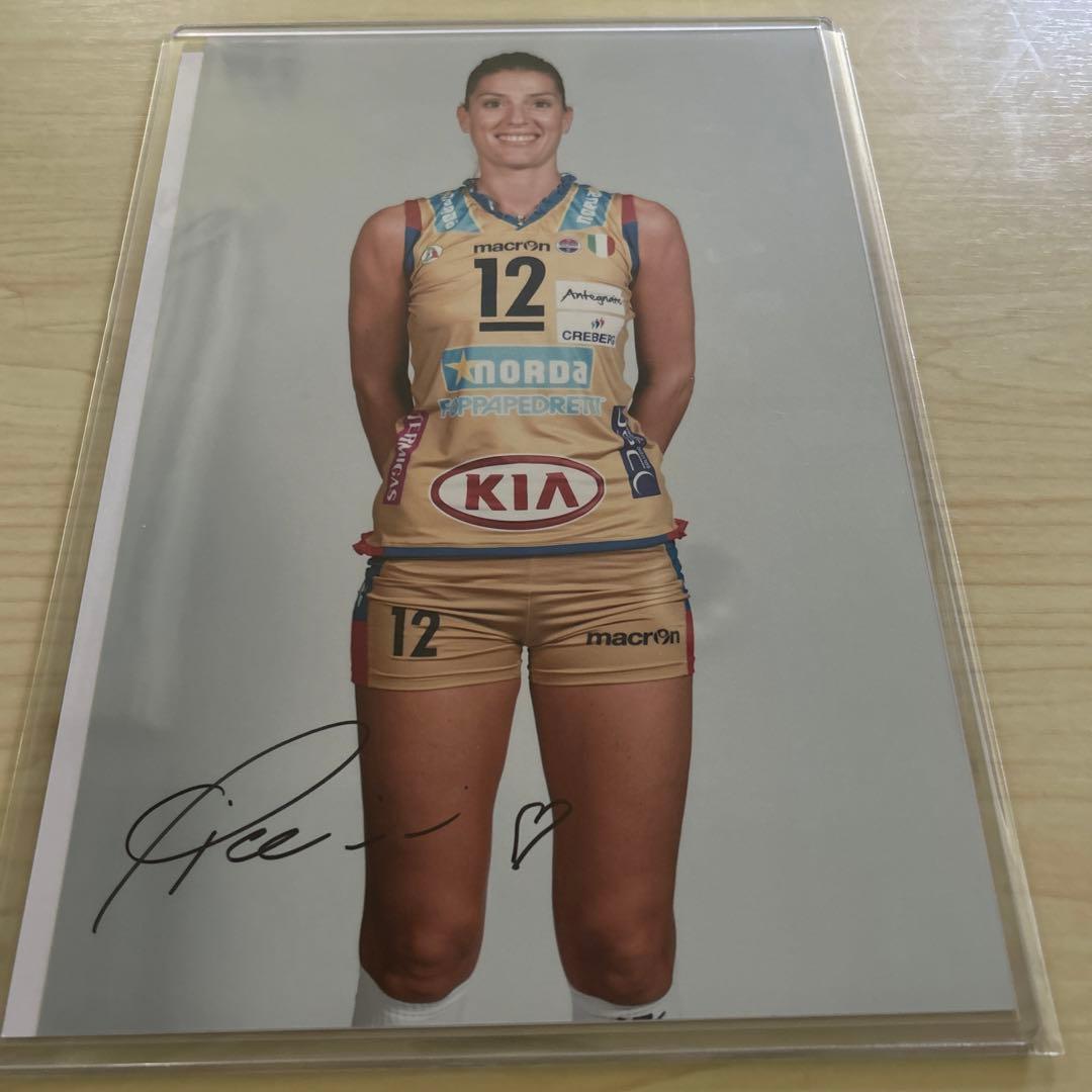 フランチェスカ・ピッチニーニ  イタリア代表　証明書付き　直筆サイン入りフォト