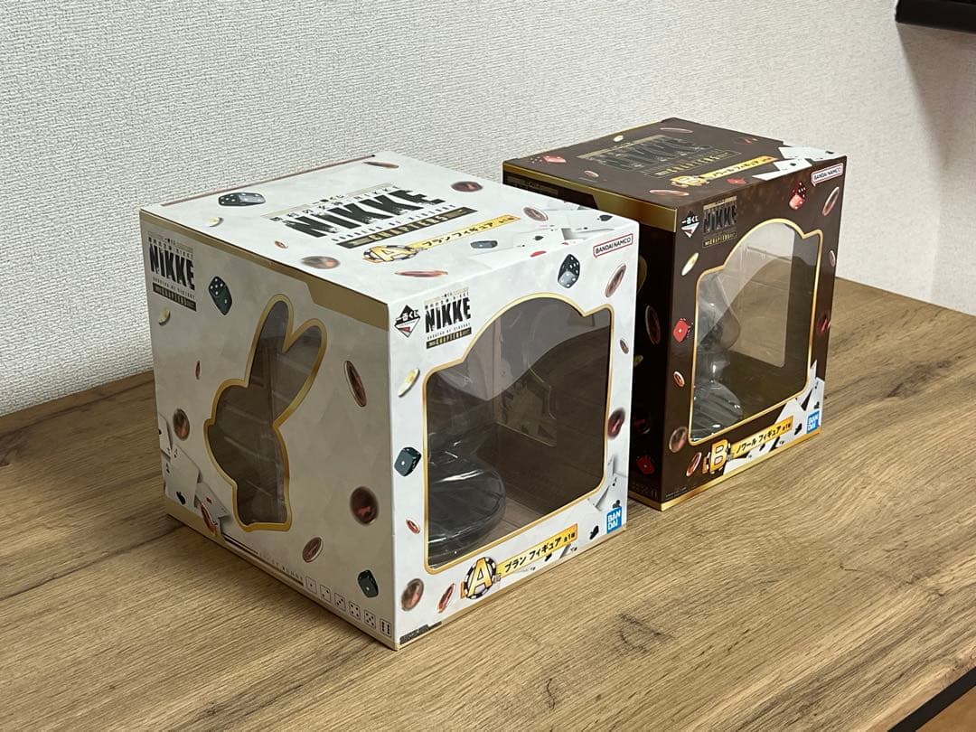 未開封勝利の女神NIKKE 一番くじ A賞ブラン＆B賞ノワール フィギュアセット