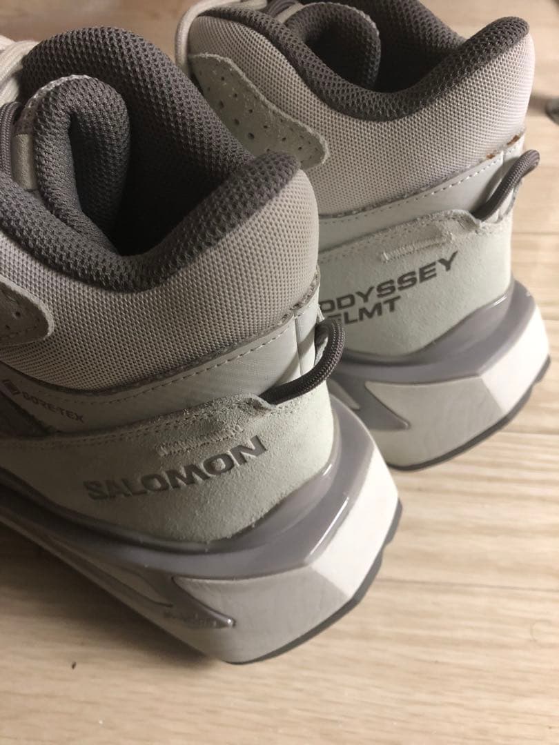 SALOMON GORE-TEX ハイカットシューズ グレー