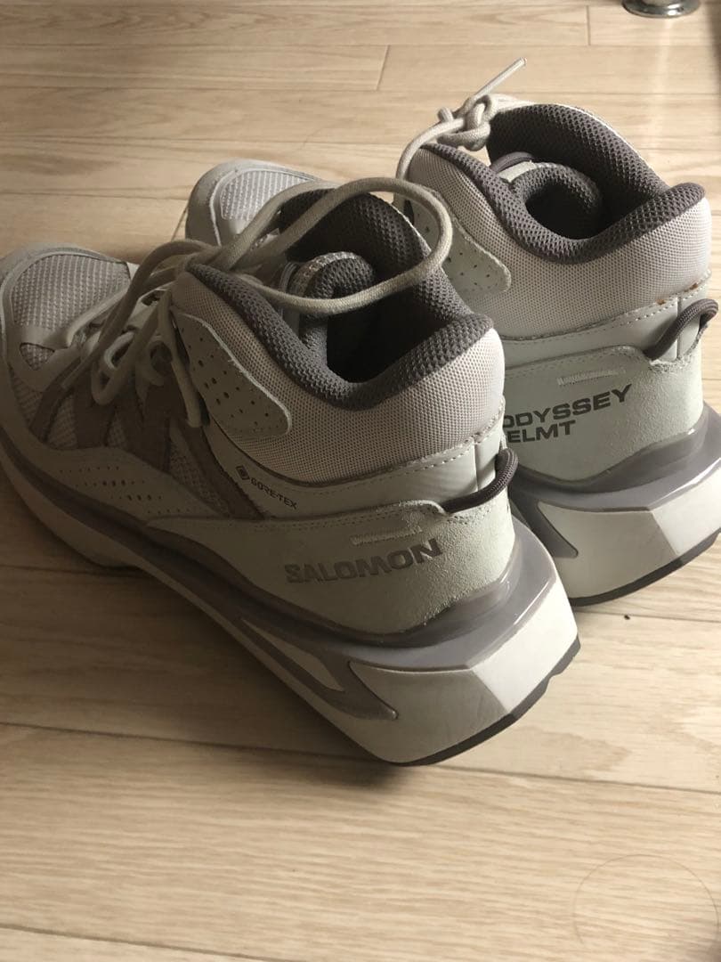 SALOMON GORE-TEX ハイカットシューズ グレー