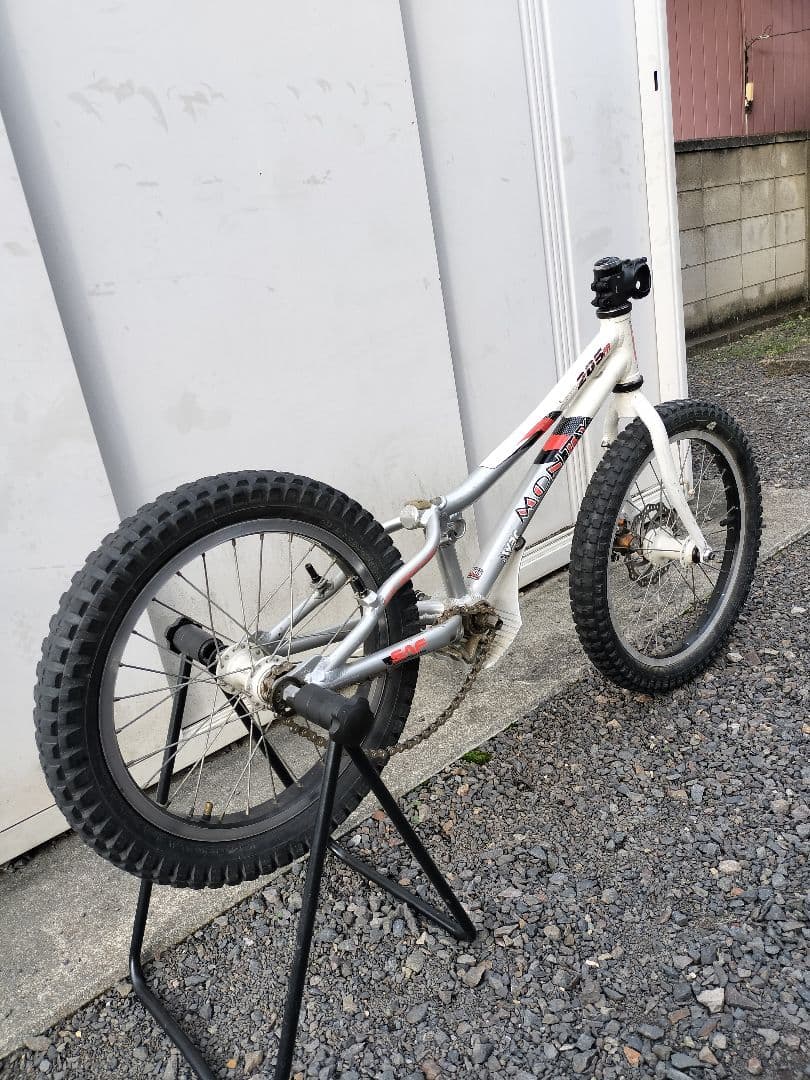 モンティ 子供用トライアル自転車 キッズサイズ フレーム フォークセット