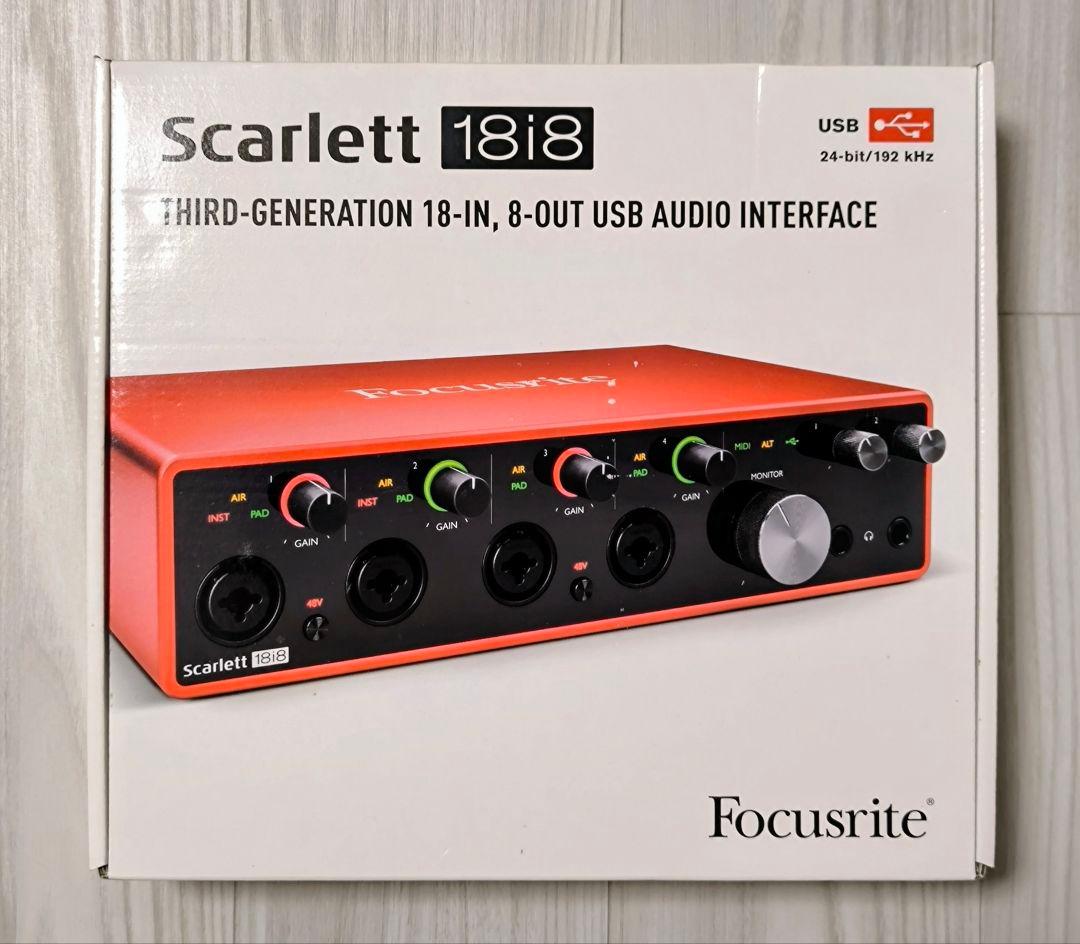 DTM・DAW NSK Focusrite Scarlett 18i8
