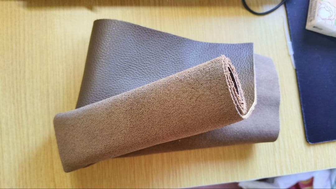 ​三刃木 S745 14C28N鋼 フルタング直刀 + 牛本革40cm