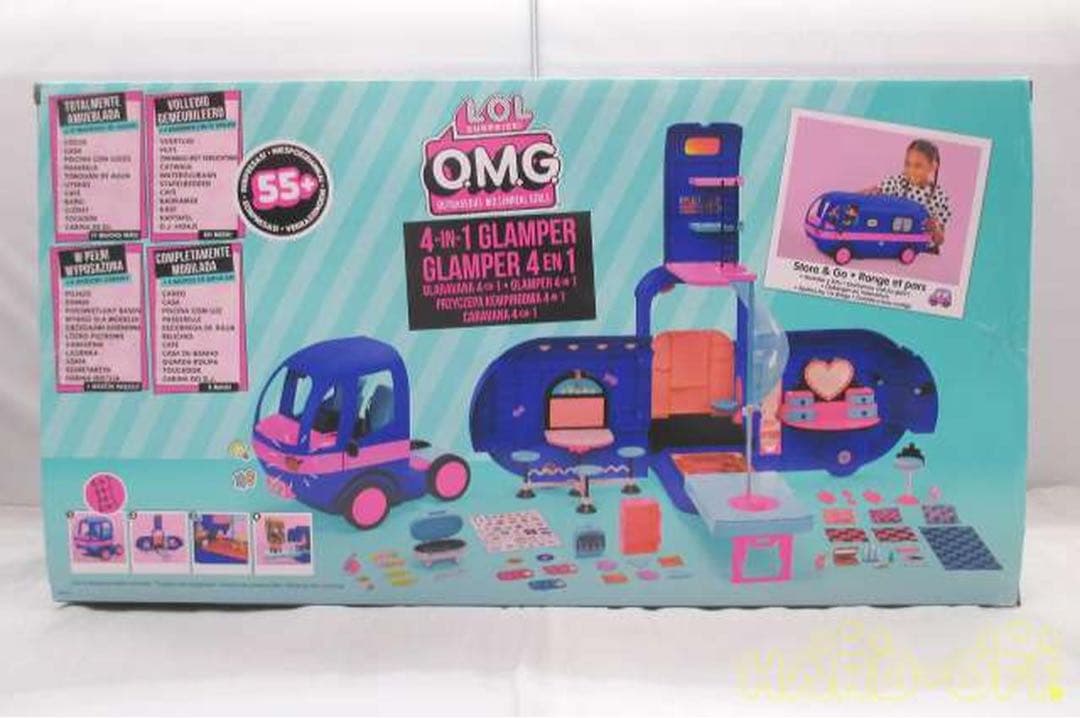 LOLサプライズOMG4-in-1グランパーサプライズ付キャンピングカーセット