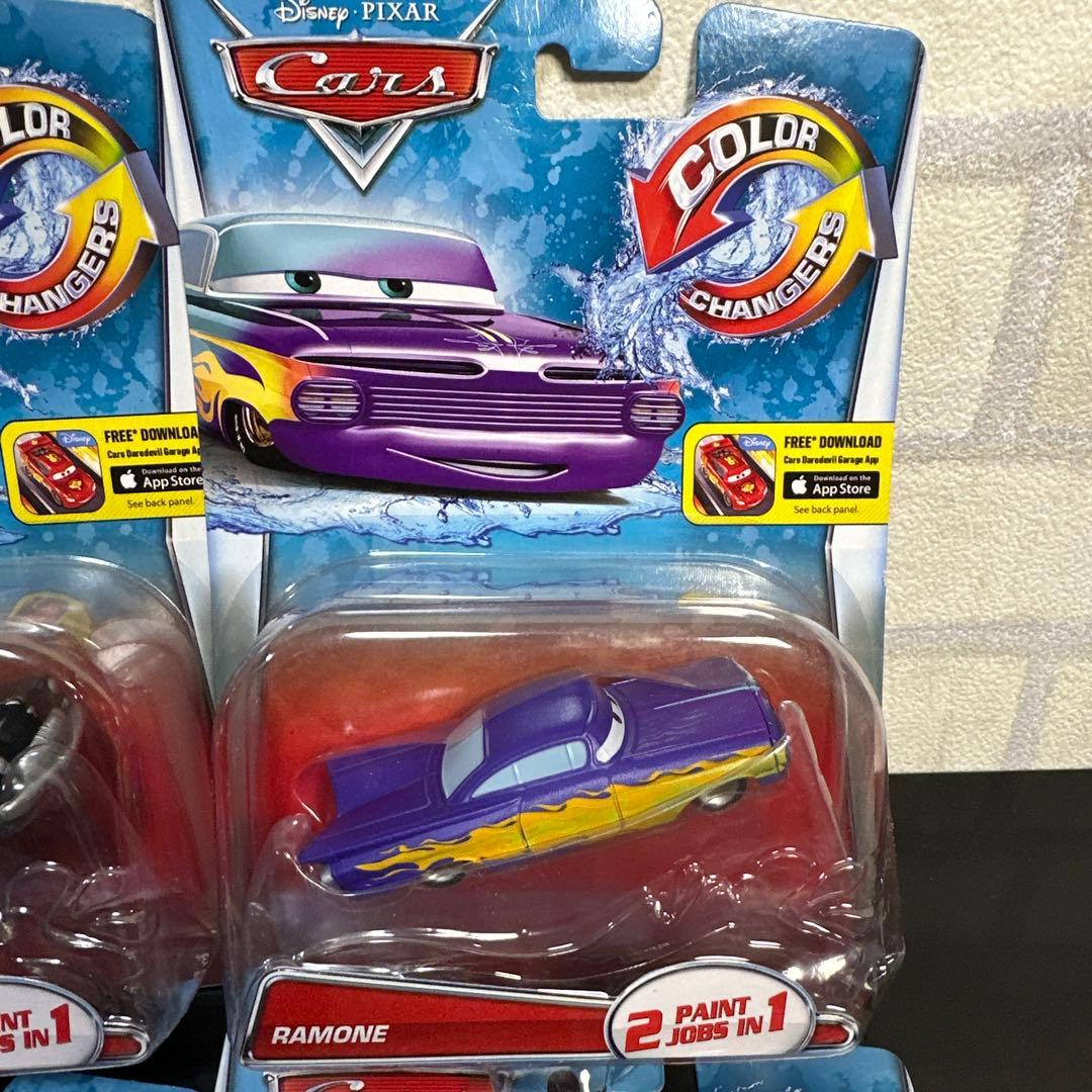 ★新品★Cars カーズ マテル カラーチェンジャーズ 6個セット ディズニー