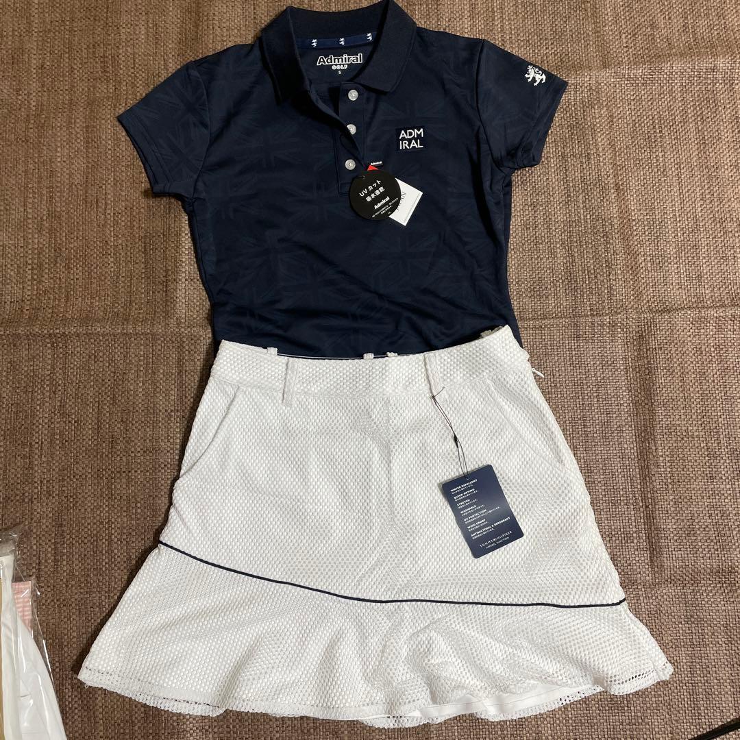 ADMiRAL ネイビー ポロシャツとトミースカートセット
