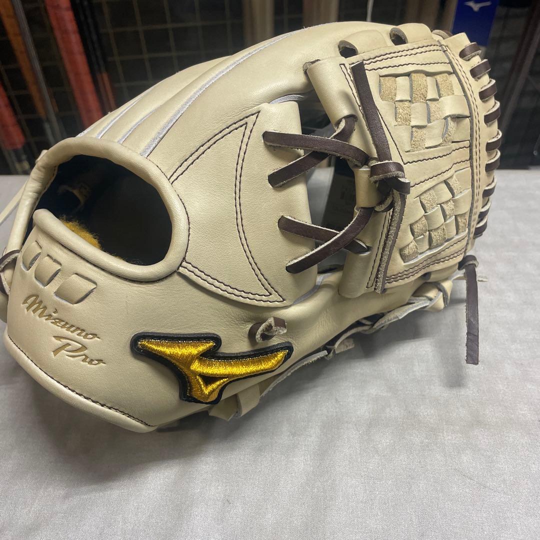 Mizuno Pro 硬式グローブ ホワイト