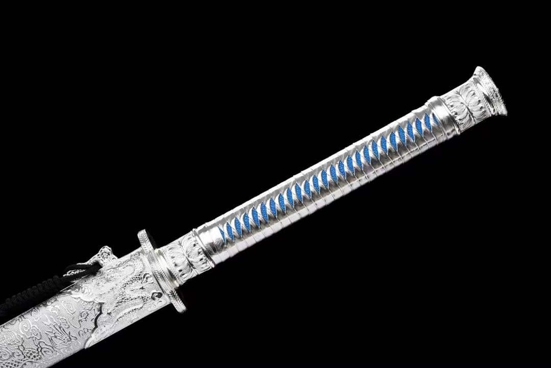 【双龍戦剣】古兵器 武具　刀装具　日本刀　模造刀 居合刀 長尺