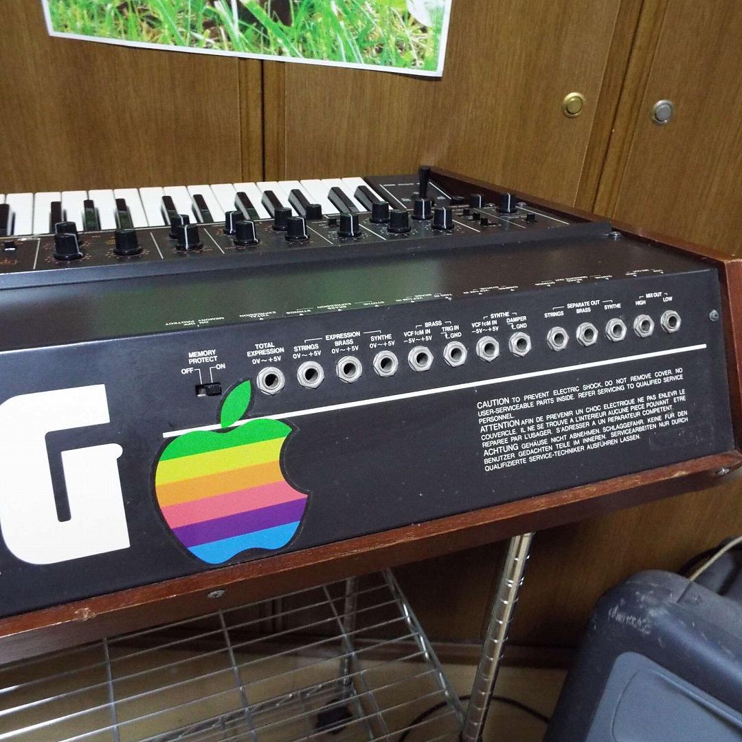 超貴重_美品_電源入らず_KORG TRIDENT 純正アルミフライトケース付