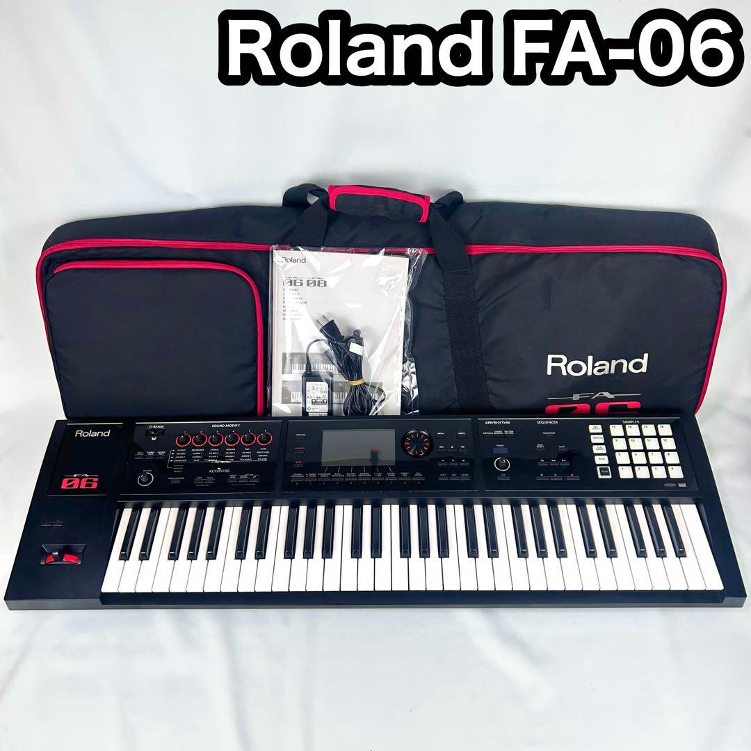 【訳アリ】Roland ローランド FA-06 シンセサイザー 61鍵盤