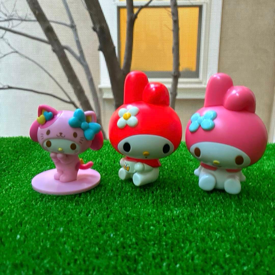 サンリオ　マイメロディ　蓄音機型ラジオ　ぬいぐるみ　フィギュア　まとめ売り