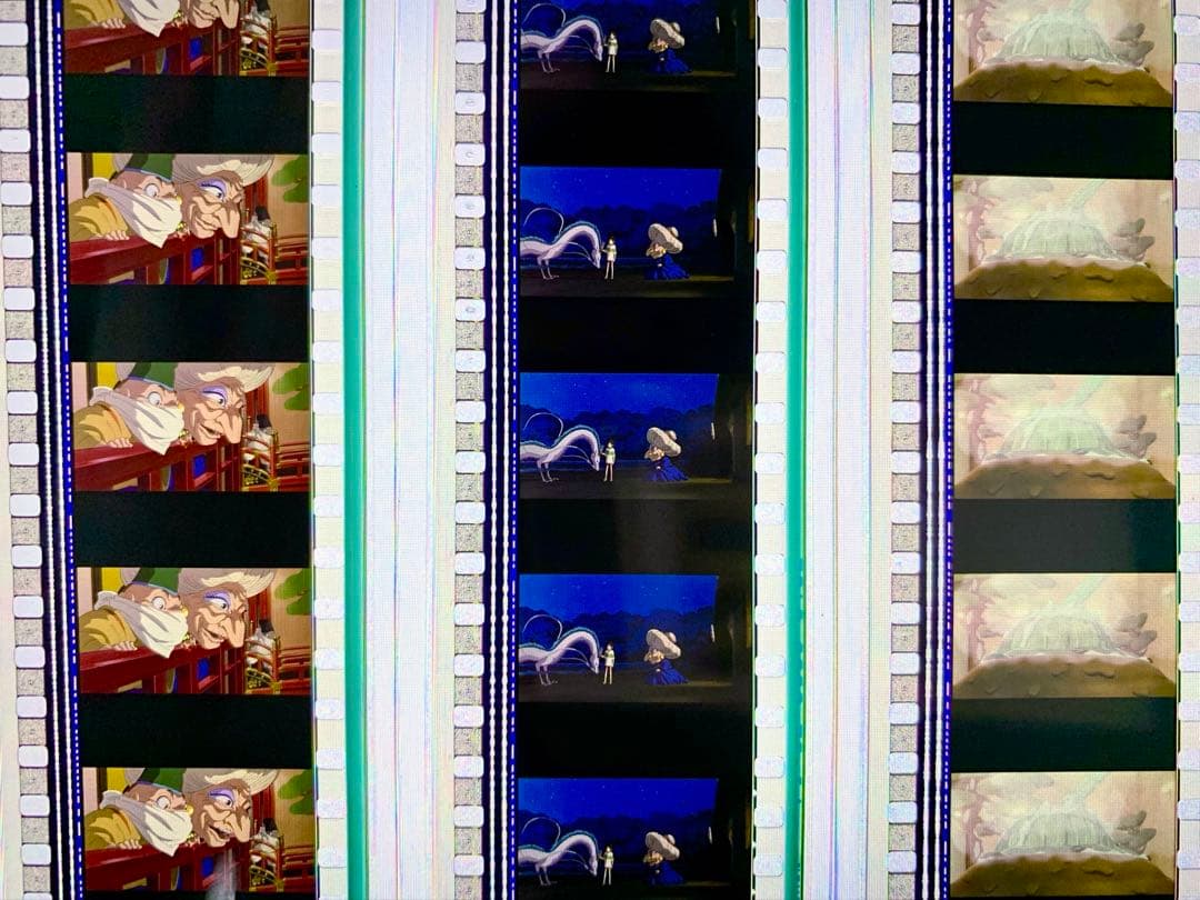 千と千尋の神隠し　三鷹の森　ジブリ美術館　フィルム　ブックマーカー　しおり