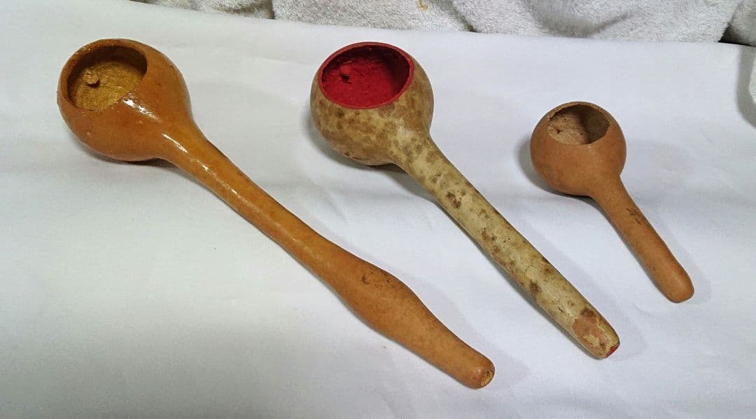 木製茶道具 瓢杓3点セットA456