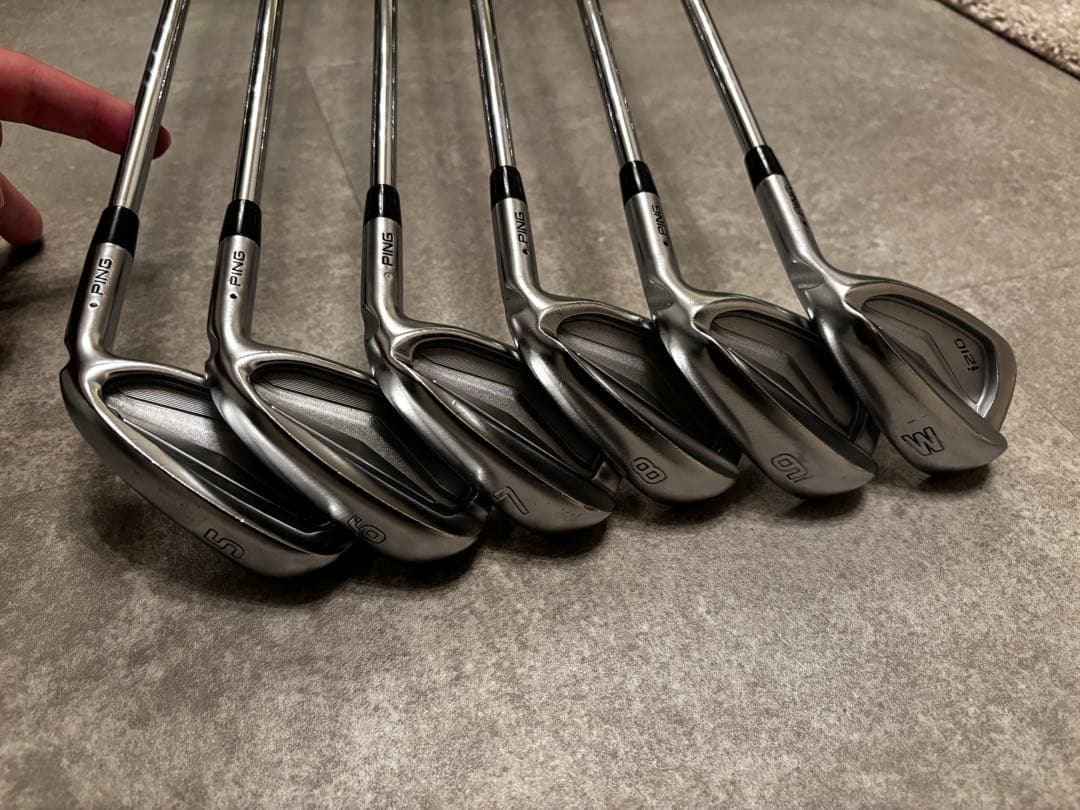 【名器】PING i210 アイアン 6本(5-W) 950GH neo (S)