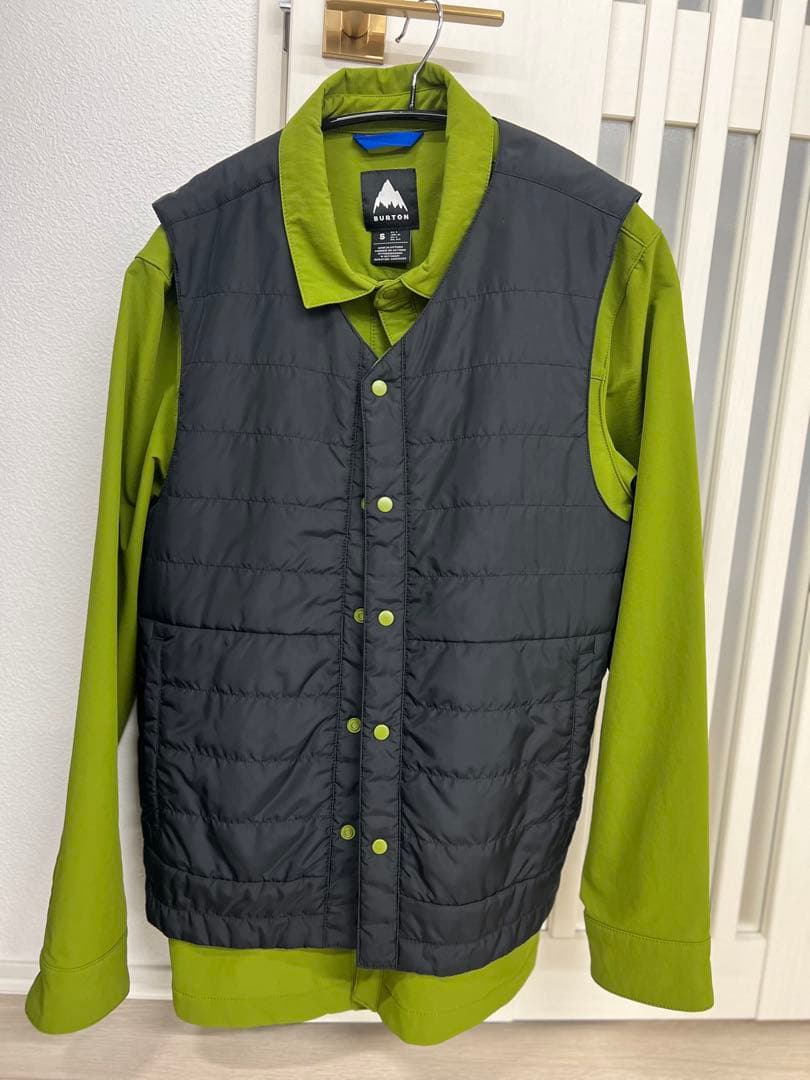 超美品 バートン Burton ジャケット　ベスト ダウン 2点セット トップス