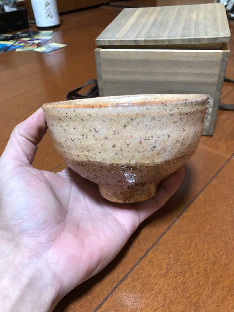 12代坂倉新兵衛　萩茶碗