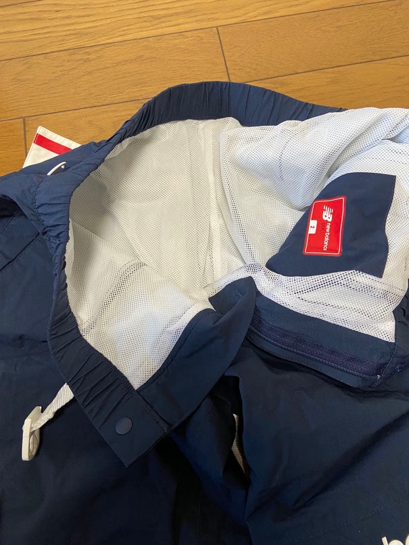 【美品】ニューバランス ゴルフ ウェア セットアップ レインウェア サイズ2