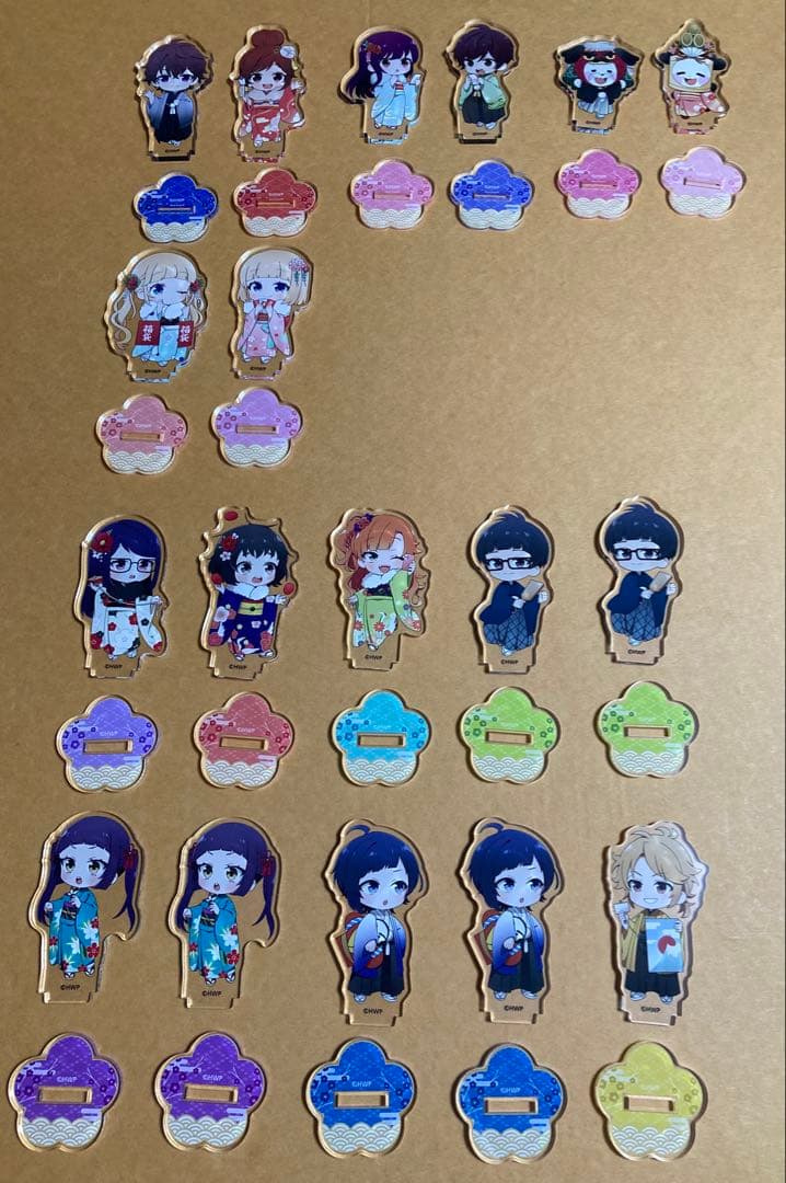 缶バッジ　アクスタ　ハニワ　honeyworks　郵便局　年賀　告白実行委員会