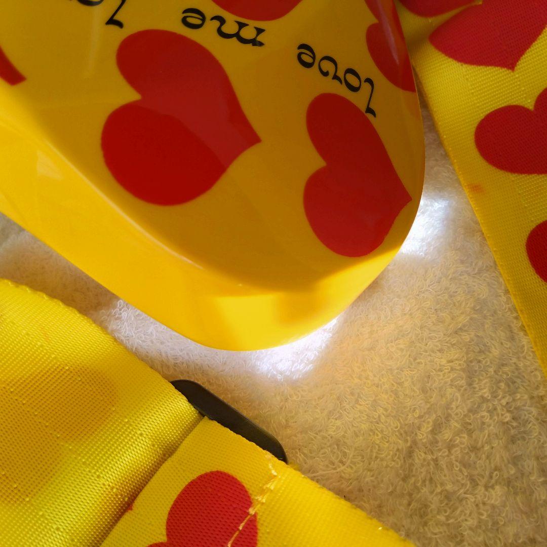 [廃盤] バーニー YH-JR hideモデル アンプ内蔵ギター イエローハート