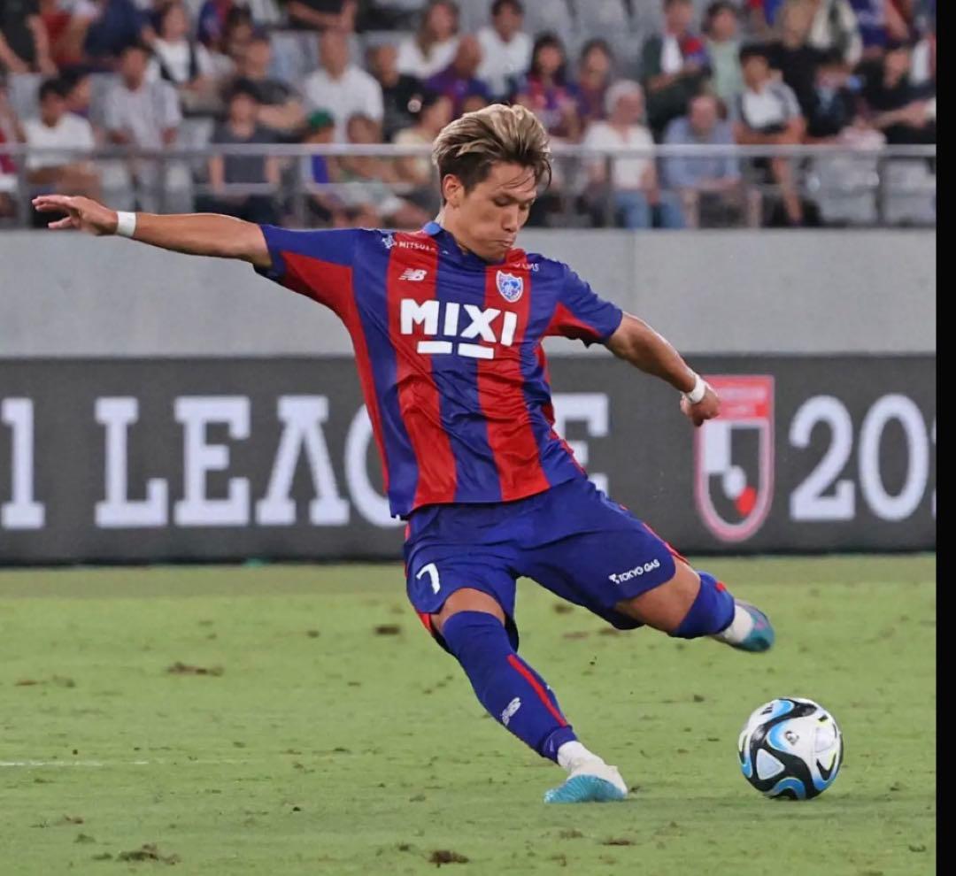 松木くりゅう　FC東京ユニフォーム