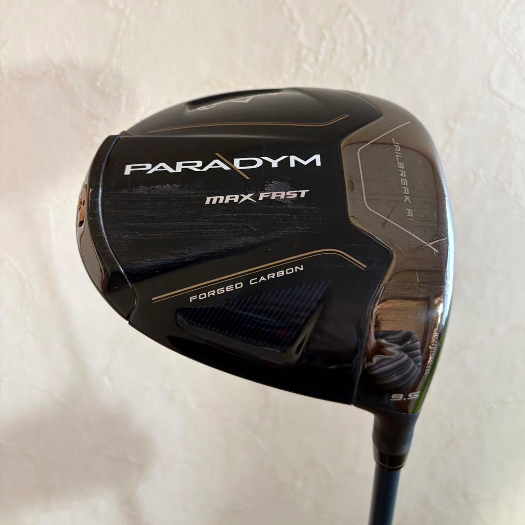 キャロウェイ PARADYM MAX FAST ドライバー 9.5°