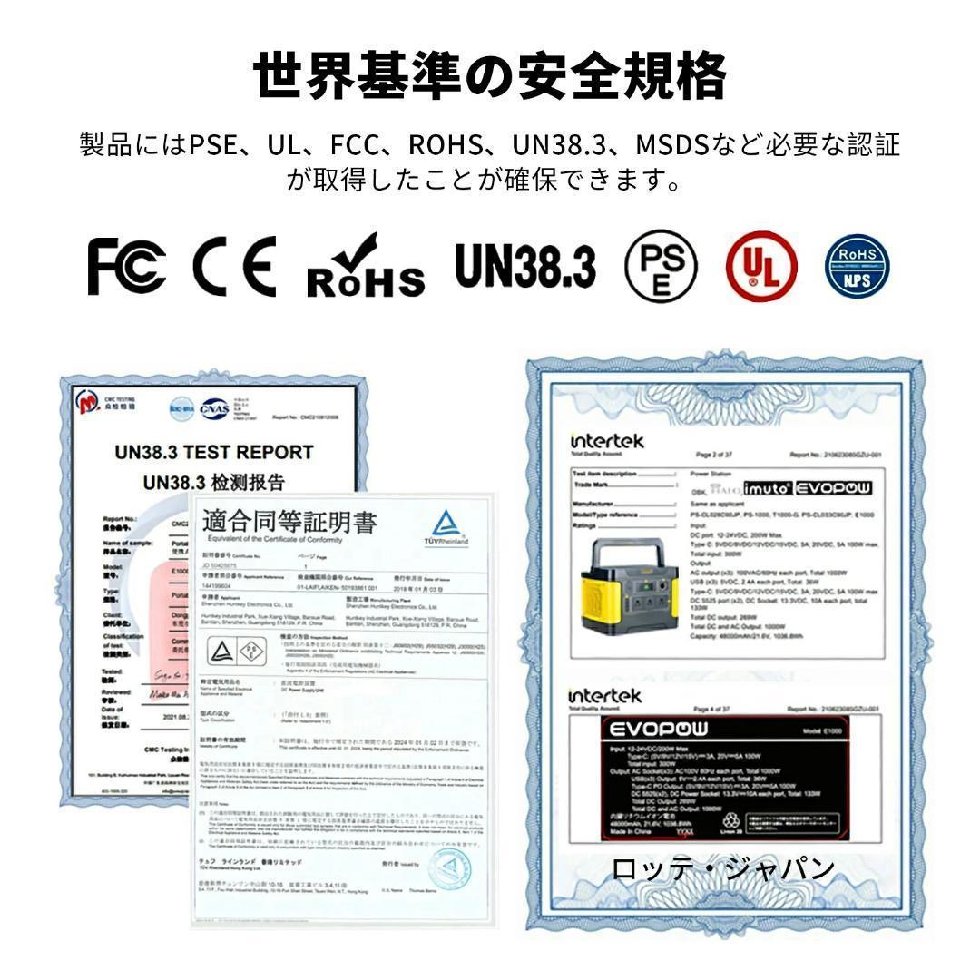 EVOPOW ポータブル電源 1531Wh