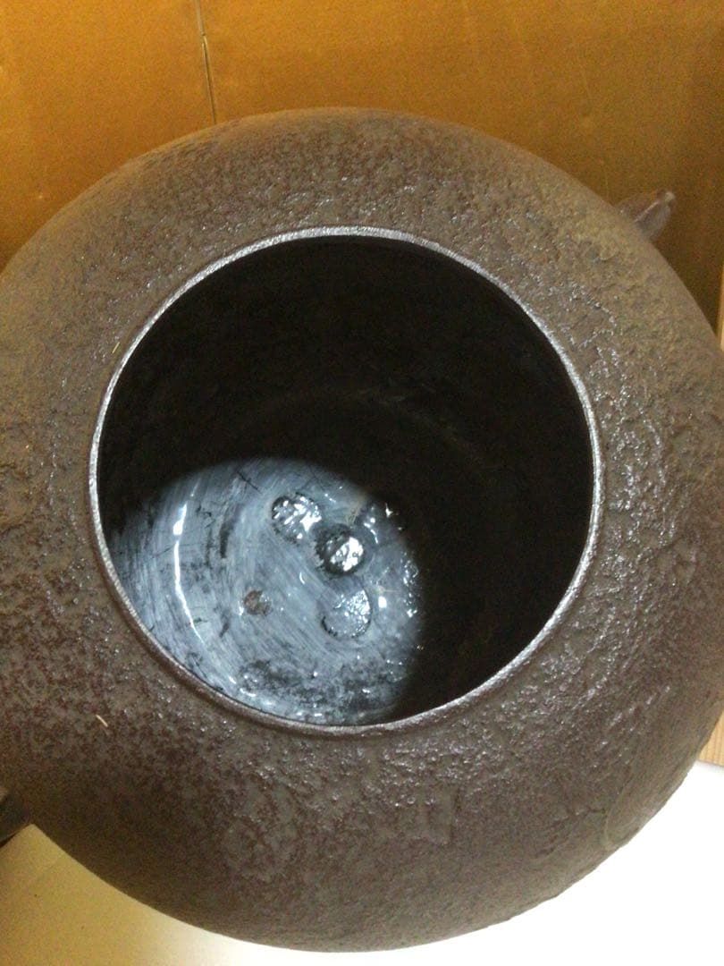 茶道具 釜 未使用品 共箱付き
