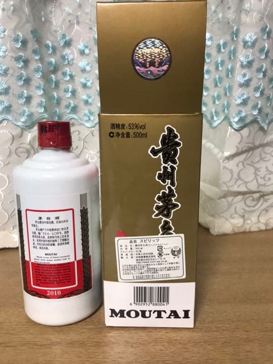 貴州茅台酒 マオタイ 天女ボトル 中国酒 500ml 53% 2010年製