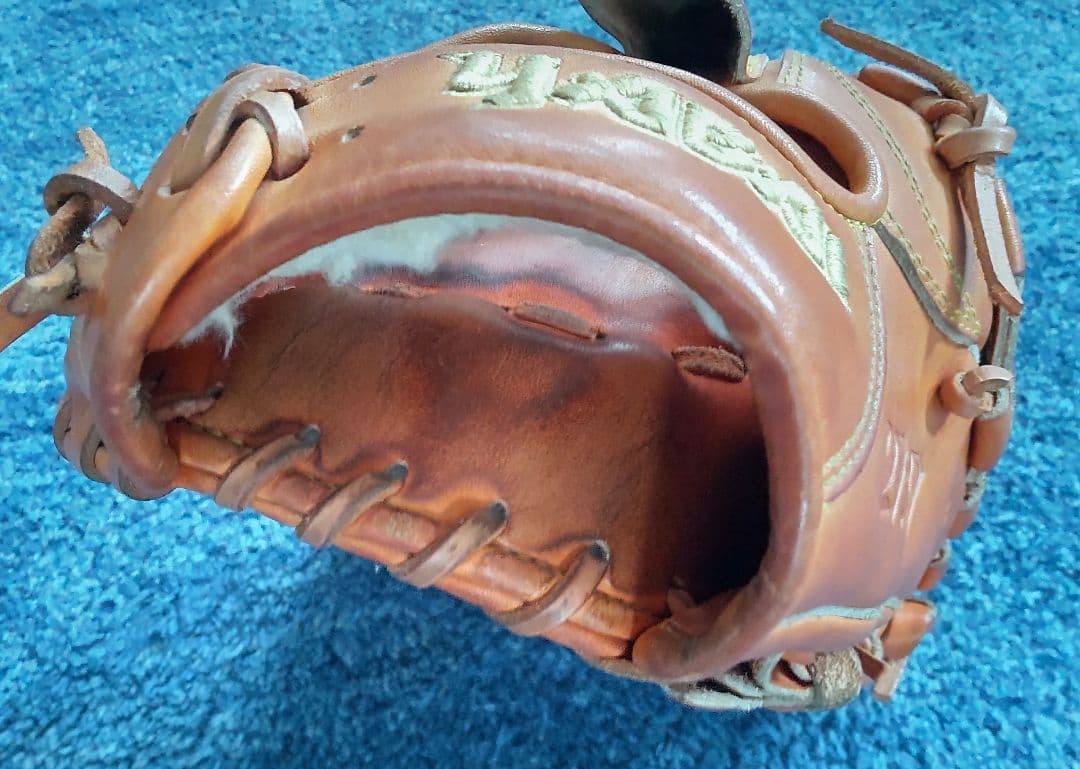 yabai ヤバイ 硬式グローブ 投手 オレンジ 即戦力 ピッチャー