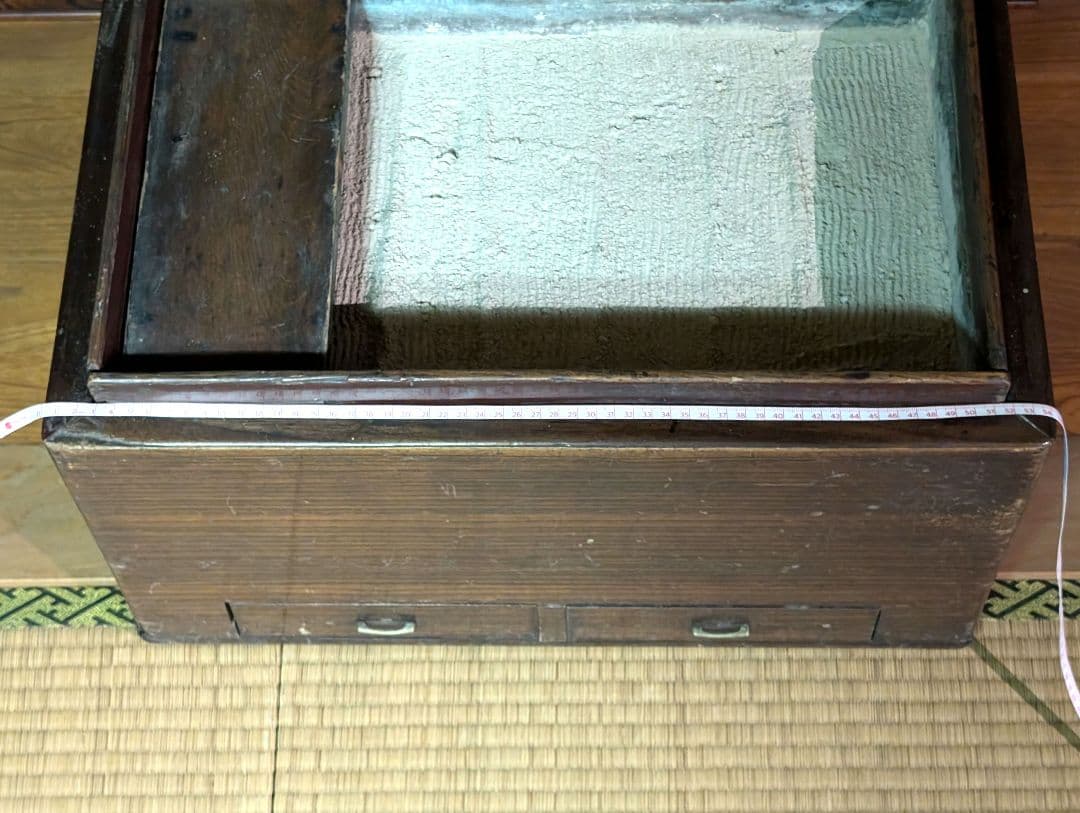 長火鉢　引出し付き　骨董品　アンティーク