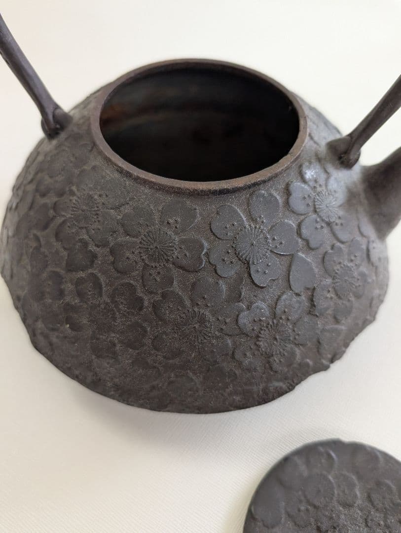 桜　鉄瓶　貴重