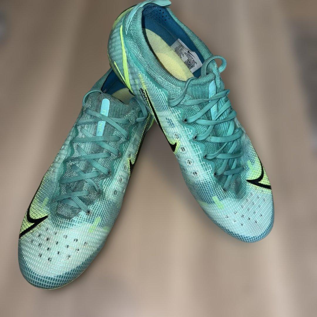 Nike スパイクシューズ アクアブルー/ライム