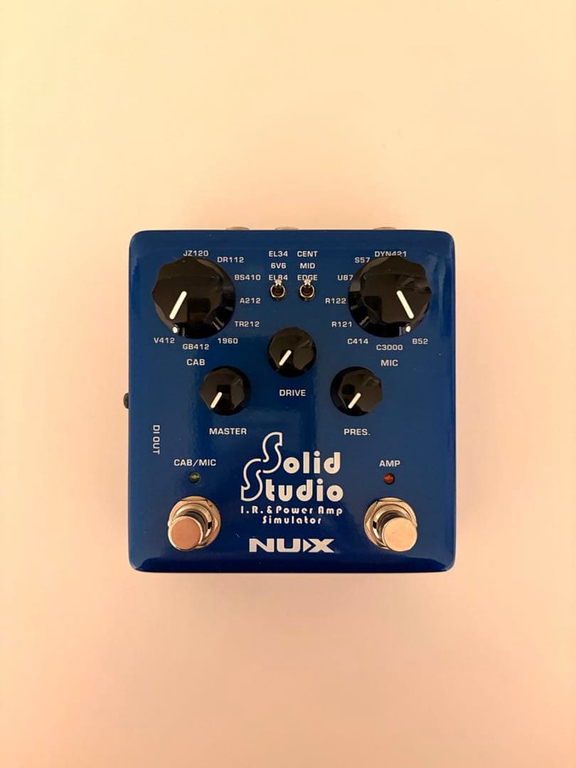 NUX Solid Studio I.R. パワーアンプシミュレーター
