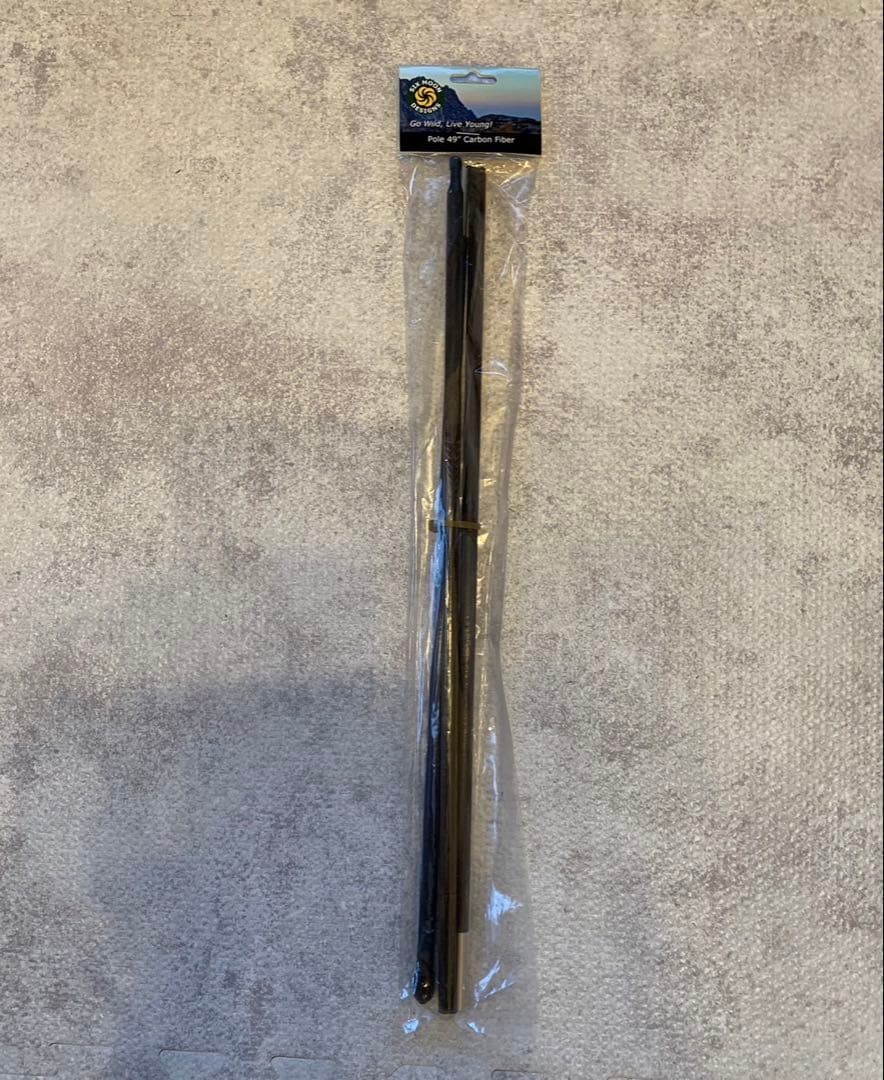 新品未開封　シックスムーンデザインズ カーボンポール 125cm