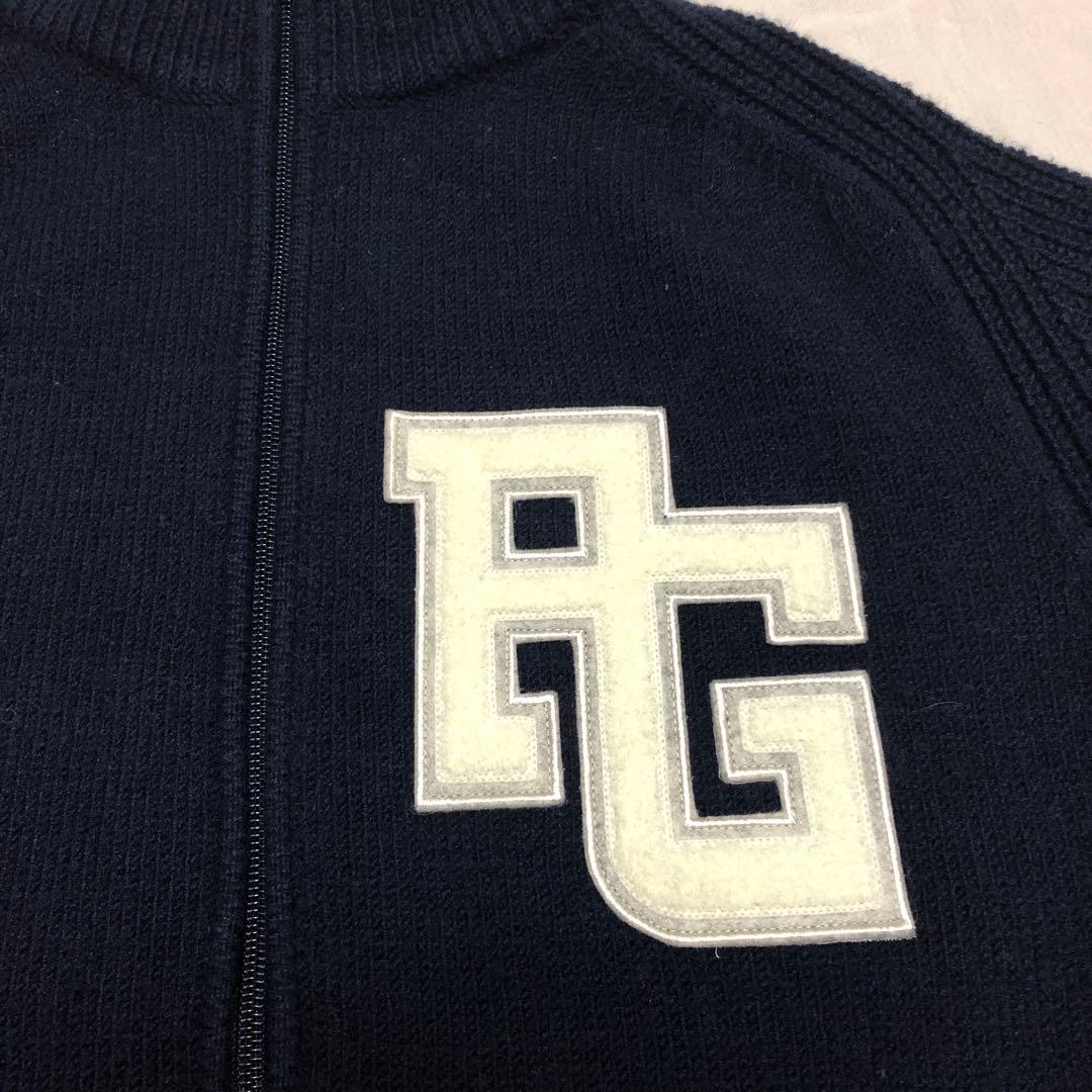 PEARLY GATES パーリーゲイツ フルジップ セーター ネイビー 紺色