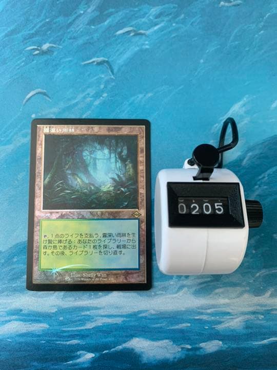 (shopsクーポン配布中)MTG foil 霧深い雨林
