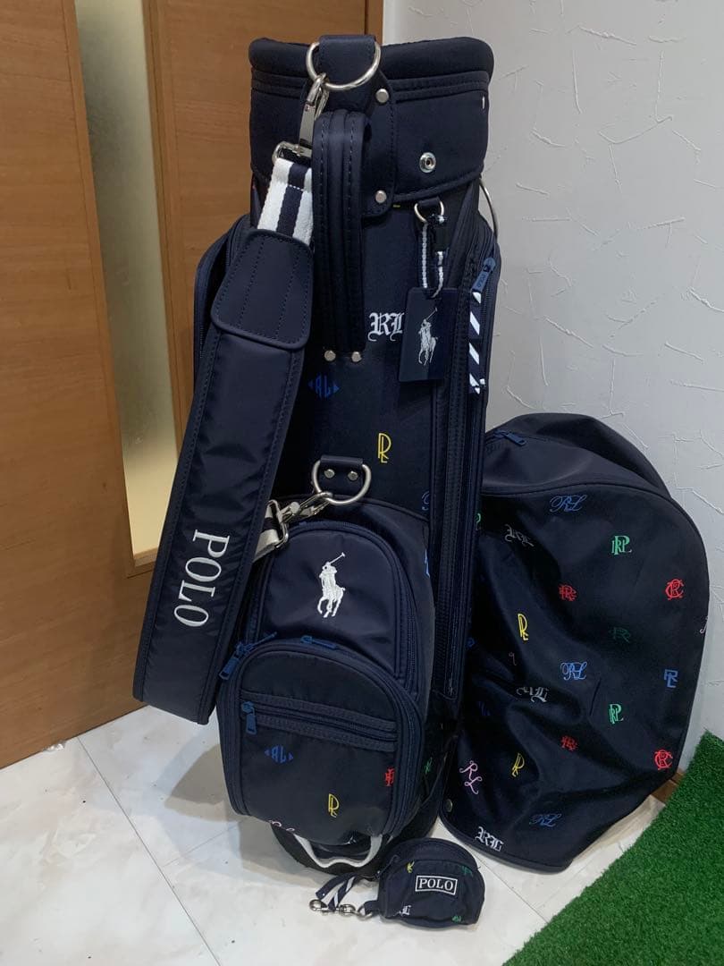 希少　完売品　ポロ　ラルフローレン　モノグラム　キャディバッグ　軽量