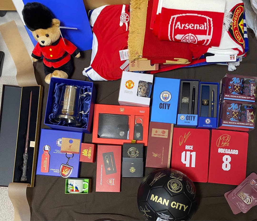 サッカー　プレミアリーグ　現地グッズ