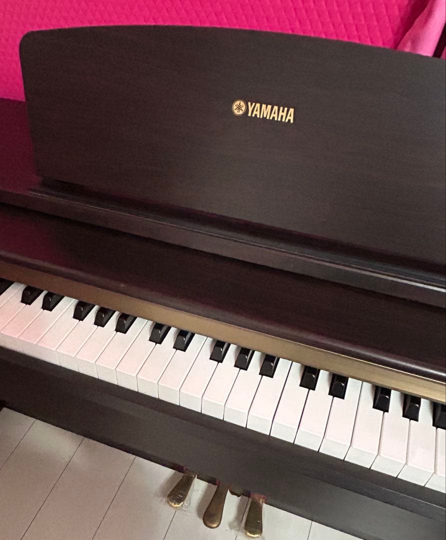 ヤマハ YAMAHA YDP-123 デジタルピアノ　電子ピアノ　ダークローズ