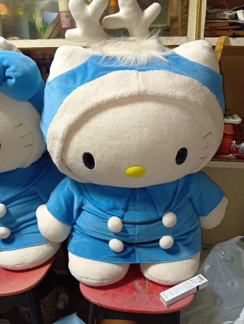 タイムセールハローキティダニエル1999年特大ぬいぐるみセットレトロ25周年限定